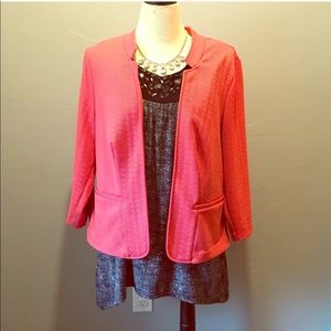 Coral blazer